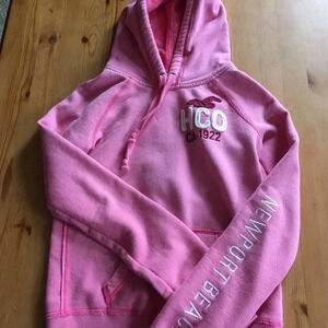 Pink  Hollister Pullover Hoodie